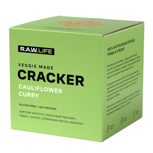 Крекер R.A.W. Life Cauliflower curry